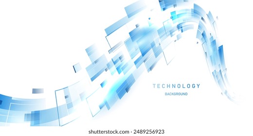 Abstract technology background, modern design vector illustration
