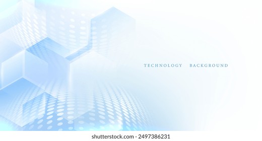 Abstract technology background, modern design vector illustration