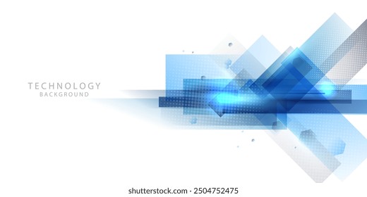 Abstract technology background, modern design vector illustration