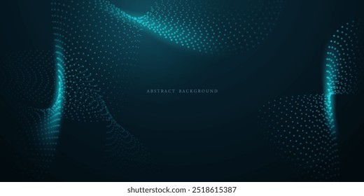 Fundo de tecnologia abstrato, ilustração vetorial de design moderno