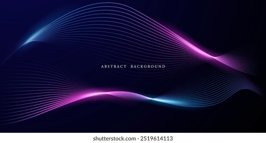 Abstrakter Technologiehintergrund, modernes Design, Vektorgrafik