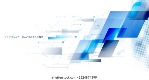 Abstract technology background, modern design vector illustration