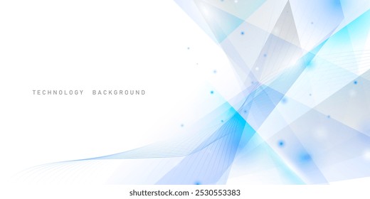 Abstract technology background, modern design vector illustration