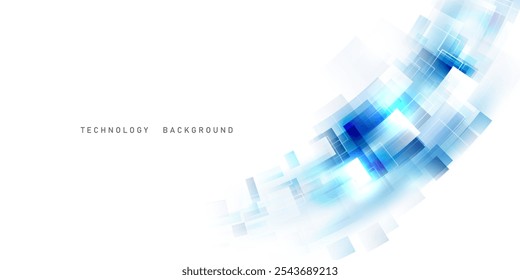 Abstract technology background, modern design vector illustration