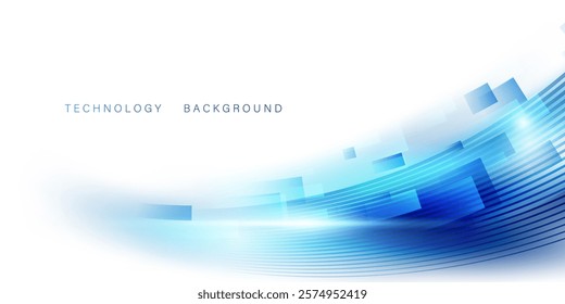 Abstract technology background, modern design vector illustration