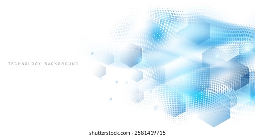 Abstract technology background, modern design vector illustration