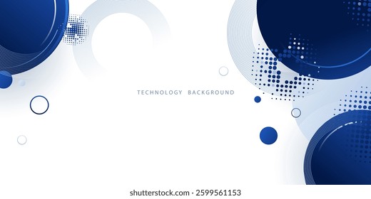 Abstract technology background, modern design vector illustration