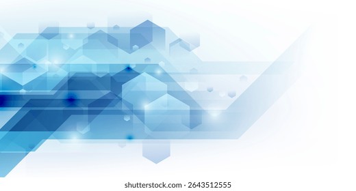 Fundo de tecnologia abstrato, ilustração vetorial de design moderno