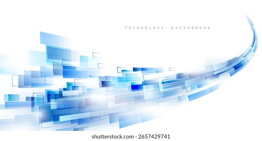 Abstract technology background, modern design vector illustration