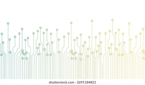 Abstrakter Technologiehintergrund, modernes Design, Vektorgrafik