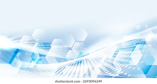 Fundo de tecnologia abstrato, ilustração vetorial de design moderno