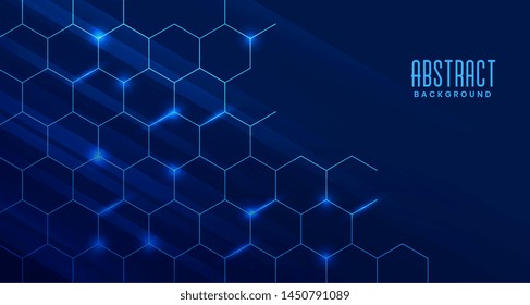 abstract technology background with molecular structure