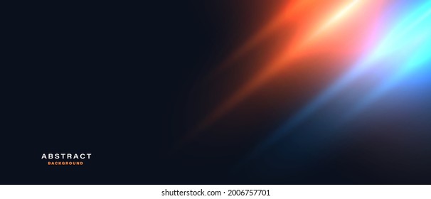 Abstract technology background with motion neon light effect.Vector illustration.