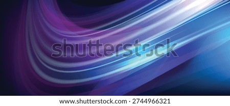 Abstract technology background with motion neon light effect.Vector illustration.