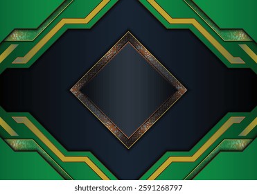 Abstract technology background with neon stripes.