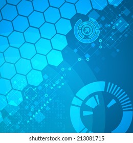 Abstract technology background/ Network concept