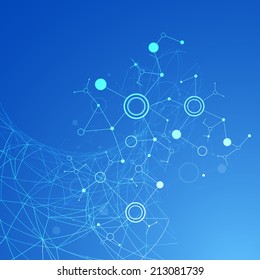 Abstract technology background/ Network concept