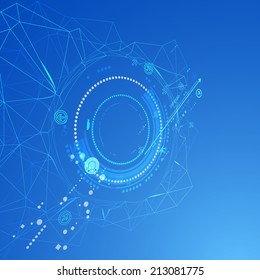 Abstract technology background/ Network concept