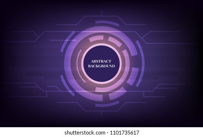 Abstract technology background. Ready to apply to your design. Vector illustration.