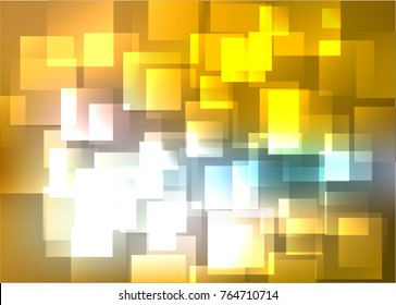 Abstract technology background with rectangles