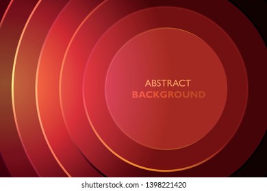 abstract technology background with red circles