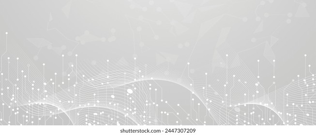 The abstract technology background for science and business presentation.