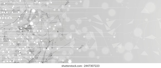 The abstract technology background for science and business presentation.