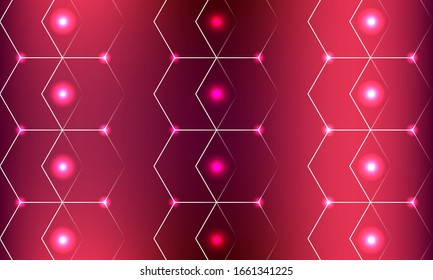 Abstract technology background. Shining colorful lights. Vector illustration.