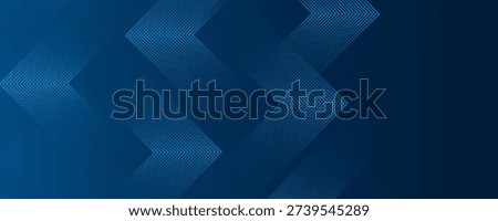Abstract technology background. Shiny blue arrow lines pattern. Futuristic tech concept. Suit for business, corporate, website, presentation, banner, cover, flyer