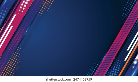 Abstract technology background with stripe and line for web layout, advertising, media and presentation concepts, vector illustration