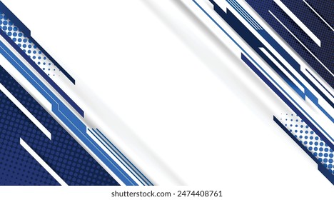 Abstract technology background with stripe and line for web layout, advertising, media and presentation concepts, vector illustration