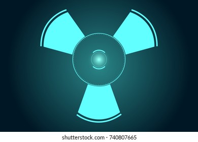 Abstract  technology  background. Trendy geometric elements. Design.  Vector illustration.  Data transfer. Energy transfer.