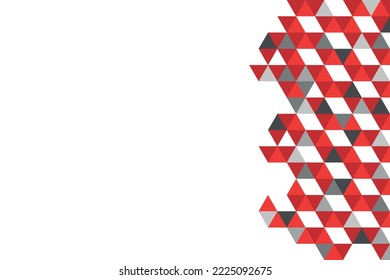 Abstract technology background with triangle. Vector illustration.
