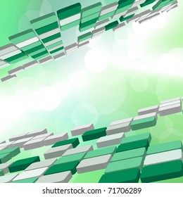 Abstract technology background for use in web design. Vector illustration.