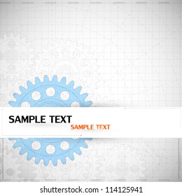 Abstract technology background. Vector.