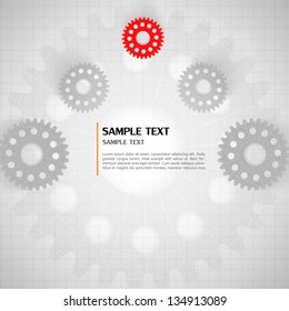 Abstract technology background. Vector.