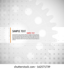 Abstract technology background. Vector.