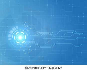 abstract technology background vector 