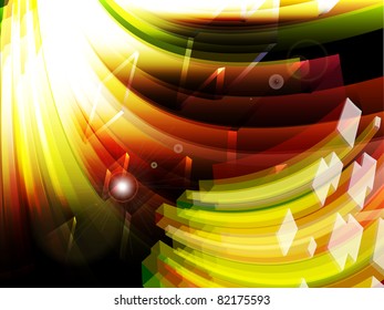 abstract technology background, vector