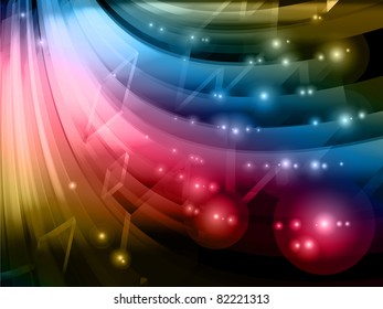abstract technology background, vector