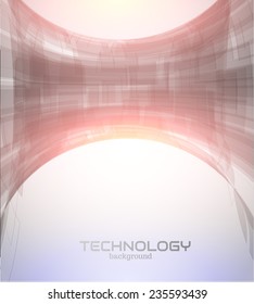 Abstract technology background. Vector eps10.