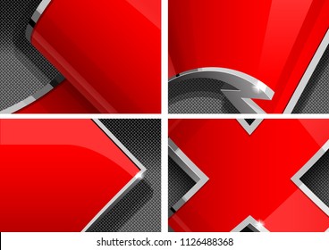 abstract technology background. Vector geometric graphic design