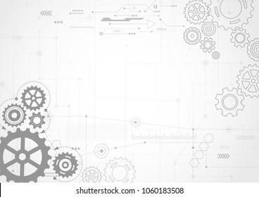 Abstract Technology Background. Vector illustration