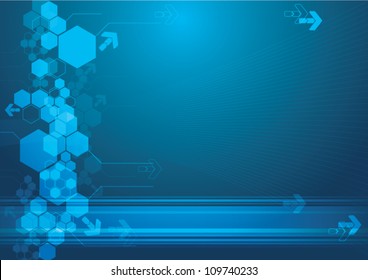Abstract technology background - vector illustration