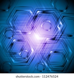 Abstract technology background. Vector illustration eps 10