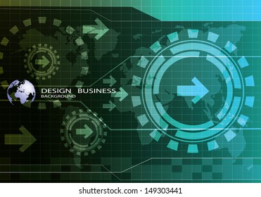 Abstract technology background, vector illustration.