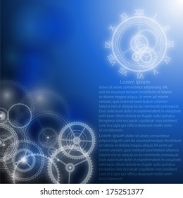 Abstract technology background. Vector illustration