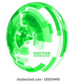 Abstract Technology Background. Vector illustration.