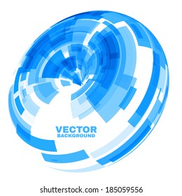 Abstract Technology Background. Vector illustration.