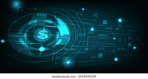 Abstract technology background vector illustration
